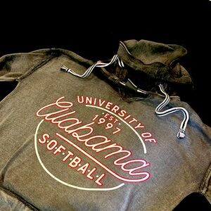 ALABAMA softball  hooded sweatshirt :sizeS
